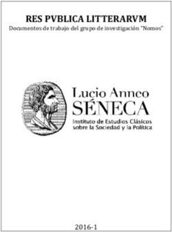 2016-1 Documentos de trabajo del grupo de investigaci&oacute;n "Nomos"