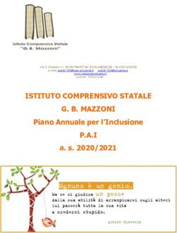 ISTITUTO COMPRENSIVO STATALE G. B. MAZZONI - Piano Annuale per l'Inclusione - ICS Mazzoni di Prato
