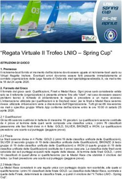 "Regata Virtuale II Trofeo LNIO - Spring Cup" - Lega Navale Ostia