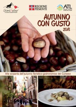 N G - Alla scoperta dell'autunno fieristico-gastronomico del Cuneese - ATL del Cuneese