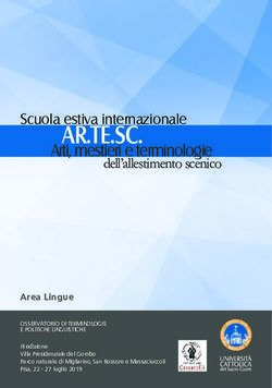 AR.TE.SC. Scuola estiva internazionale - Università Cattolica