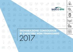 2017 DICHIARAZIONE CONSOLIDATA DI CARATTERE NON FINANZIARIO - ETicaNews