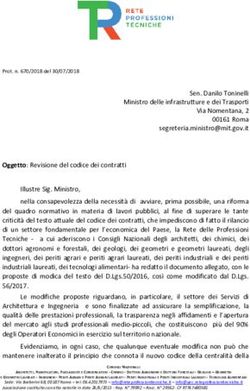 Sen. Danilo Toninelli Ministro delle infrastrutture e dei Trasporti Via Nomentana, 2 00161 Roma - Lavori Pubblici