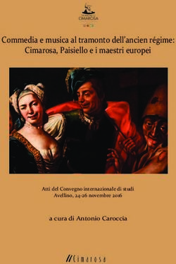 Commedia e musica al tramonto dell'ancien r&eacute;gime: Cimarosa, Paisiello e i maestri europei - a cura di Antonio Caroccia