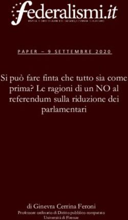 Si pu&ograve; fare finta che tutto sia come prima? Le ragioni di un NO al referendum sulla riduzione dei parlamentari - di Ginevra Cerrina Feroni