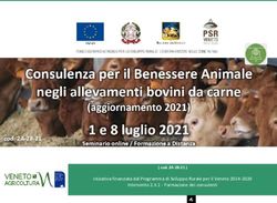 Iniziativa finanziata dal Programma di Sviluppo Rurale per il Veneto 2014-2020 Intervento 2.3.1 - Formazione dei consulenti - Veneto Agricoltura