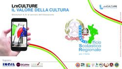 LrxCULTURE IL VALORE DELLA CULTURA - per l'Italia - IC Crosia Mirto
