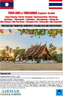 TOUR LAOS & THAILANDIA 13 giorni / 10 notti - Airmar Viaggi
