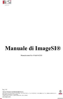 Manuale di ImageSI Manuale utente Rev 09 del 06/2020 - This is the docs.tesigroup.tech