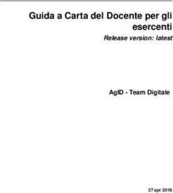 Guida A Carta Del Docente Per Gli Esercenti