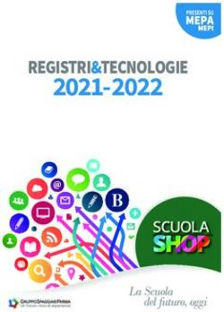 2021-2022 REGISTRI&TECNOLOGIE - Gruppo Spaggiari ...