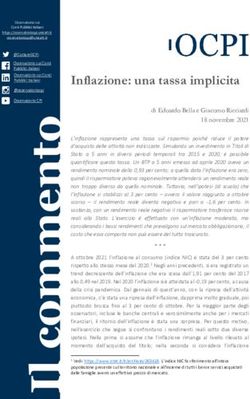 Inflazione: una tassa implicita - Osservatorio CPI