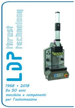 1968 2018 Da 50 anni macchine e componenti per l'automazione - LDP Italia