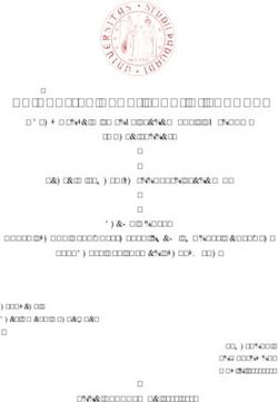 UNIVERSITÀ DEGLI STUDI DI PADOVA