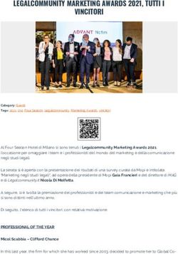 LEGALCOMMUNITY MARKETING AWARDS 2021, TUTTI I VINCITORI