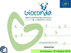 Arcidosso, 16 ottobre 2018 - Liliana Cori - ARS Toscana