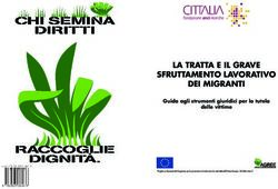 LA TRATTA E IL GRAVE SFRUTTAMENTO LAVORATIVO DEI MIGRANTI - Guida agli strumenti giuridici per la tutela delle vittime