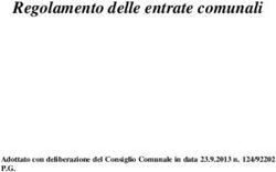 Regolamento delle entrate comunali - Adottato con deliberazione del Consiglio Comunale in data 23.9.2013 n. 124/92202 P.G.