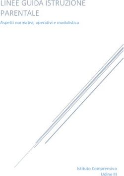LINEE GUIDA ISTRUZIONE PARENTALE - Aspetti normativi, operativi e modulistica - Istituto Comprensivo Udine III - IC UDINE 3