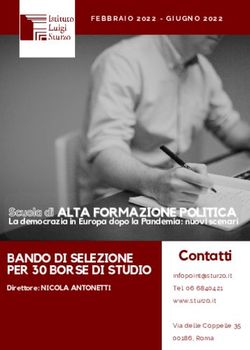 Contatti ALTA FORMAZIONE POLITICA - Polo Scientifico Didattico di Terni