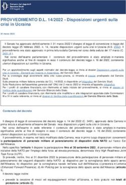 PROVVEDIMENTO D.L. 14/2022 - Disposizioni urgenti sulla crisi in Ucraina