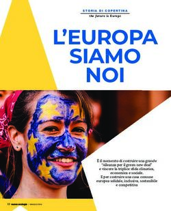 L'EUROPA SIAMO NOI - La Nuova Ecologia