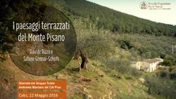 Calci, 22 Maggio 2016 - Giornate del Gruppo Tutela Ambiente Montano del CAI Pisa - CAI-Pisa