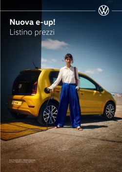 Nuova e-up! Listino prezzi - Volkswagen