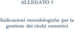 Indicazioni metodologiche per la gestione dei rischi corruttivi - Anac