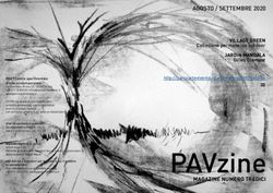 PAVzine - AGOSTO / SETTEMBRE 2020 VILLAGE GREEN - Parco Arte Vivente