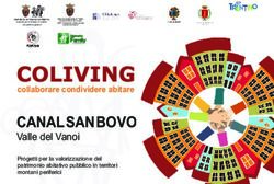 CANAL SAN BOVO Valle del Vanoi - collaborare condividere abitare - Comunita di Primiero