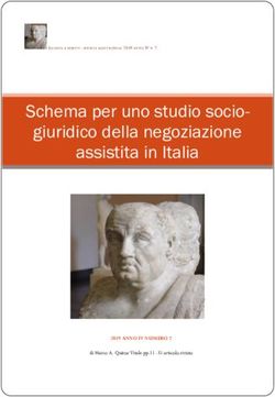 Schema per uno studio socio-giuridico della negoziazione assistita in Italia