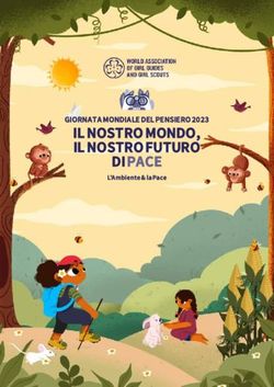 IL NOSTRO MONDO, IL NOSTRO FUTURO - GIORNATA MONDIALE DEL PENSIERO 2023 DI PACE