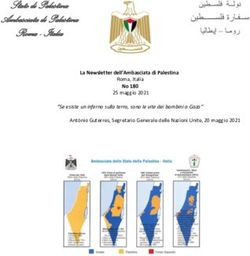 Stato di Palestina Ambasciata di Palestina Roma - Italia - Ambasciata Palestinese