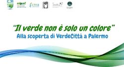 "Il verde non &egrave; solo un colore" - Alla scoperta di VerdeCitt&agrave; a Palermo - Verdecitt&agrave;