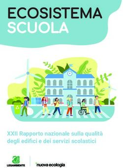 ECOSISTEMA SCUOLA - XXII Rapporto nazionale sulla qualit&agrave; degli edifici e dei servizi scolastici - Legambiente