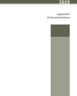 2019 Appendice di documentazione - Agcom