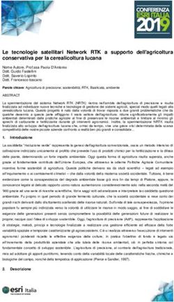 Le tecnologie satellitari Network RTK a supporto dell'agricoltura conservativa per la cerealicoltura lucana