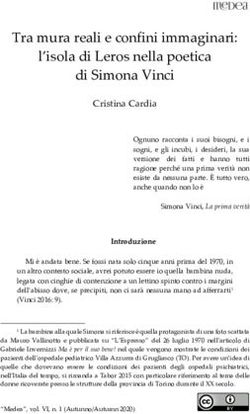 Tra mura reali e confini immaginari: l'isola di Leros nella poetica di Simona Vinci