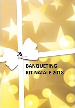 BANQUETING KIT NATALE 2018 - Marriott