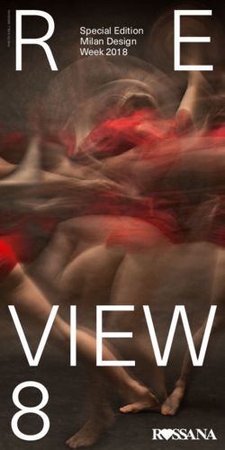 R E - VIEW - Special Edition Milan Design Week 2018 - Rossana Cucine