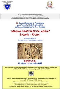 "MAGNA GRAECIA DI CALABRIA" - Sybaris - Kroton - Club ...