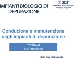 IMPIANTI BIOLOGICI DI DEPURAZIONE - Conduzione e manutenzione degli impianti di depurazione - FAST | Federazione delle ...
