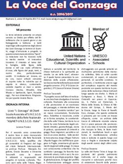 La Voce del Gonzaga - Liceo Statale "Isabella Gonzaga" - Chieti