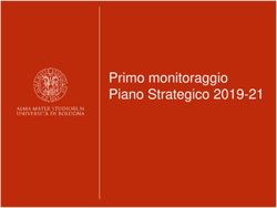 Primo monitoraggio Piano Strategico 2019-21 - Unibo