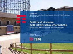Politiche di sicurezza delle infrastrutture informatiche: Vigili del Fuoco