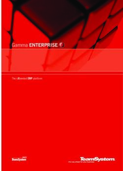 Gamma ENTERPRISE The eXtended ERP platform - Data Symposium