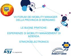 VII FORUM DEI MOBILITY MANAGER DELLA PROVINCIA DI BERGAMO LE BUONE PRATICHE: ESPERIENZE DI MOBILITY MANAGEMENT DI AZIENDA. STMICROELECTRONICS