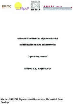 Giornate italo-francesi di psicomotricit&agrave; e riabilitazione neuro psicomotoria: "I gesti che curano" Milano, 4, 5, 6 Aprile 2014