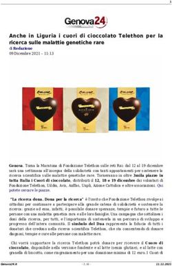 Anche in Liguria i cuori di cioccolato Telethon per la ricerca sulle malattie genetiche rare